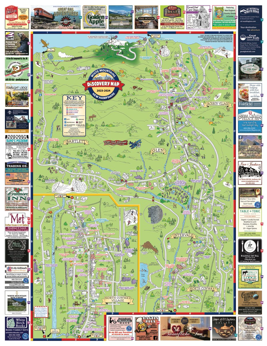 DiscoveryMap's tweet image. It's a double feature!

Congratulations to Joe Walker on the publication of the 2023-2024 Franconia Notch Discovery Map and White Mountains Discovery Map. 🌟🗺️🎉

#WhiteMountains #FranconiaNotch #LittletonNH  #SmallTownCharm #ScenicBeauty #northconwaynh #discoverymap