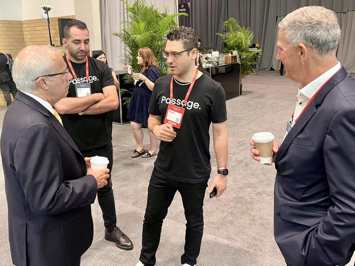 Victor Fedeli (@victorfedeli) on Twitter photo Congratulations, <a href="/MartinBasiri/">Martin Basiri</a> on raising $40M for your new startup, <a href="/PassageHQ/">Passage</a>!
#CollisionConf <a href="/StephenLundCEO/">Stephen Lund</a>
theglobeandmail.com/business/artic… Congratulations, <a href="/MartinBasiri/">Martin Basiri</a> on raising $40M for your new startup, <a href="/PassageHQ/">Passage</a>!
#CollisionConf <a href="/StephenLundCEO/">Stephen Lund</a>
theglobeandmail.com/business/artic…