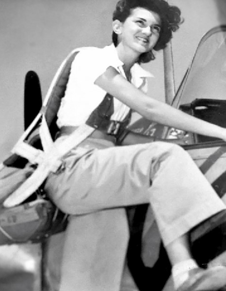 Welcome #Waspi  Kathryn Jewell Kleinecke 44-W-9
(22 December 1923 – 7 June 2020)
@WomenInAviation @WomenMilAv8rs @WomenAtWar2 @WomenOfAviation @FlyingIsFemale #womenpilots #FlyGirls @WomenintheAir