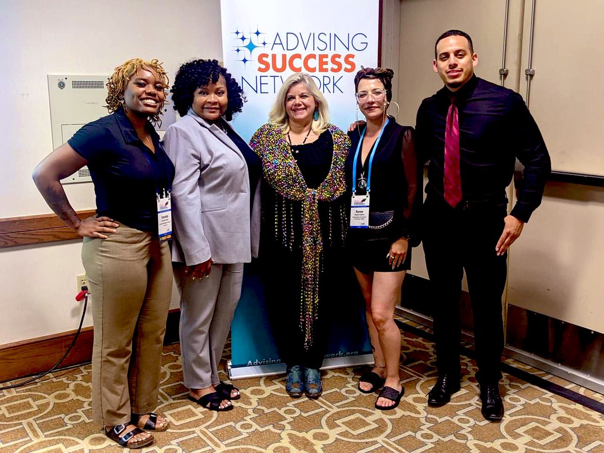 NHSC received a national NASPA award for an Advising Success Network grant reviewed by student fellows and funded by the Gates Foundation! Dr. Connie King Gottschall participated on a panel, discussing collaboration of faculty and staff in support of holistic student success!