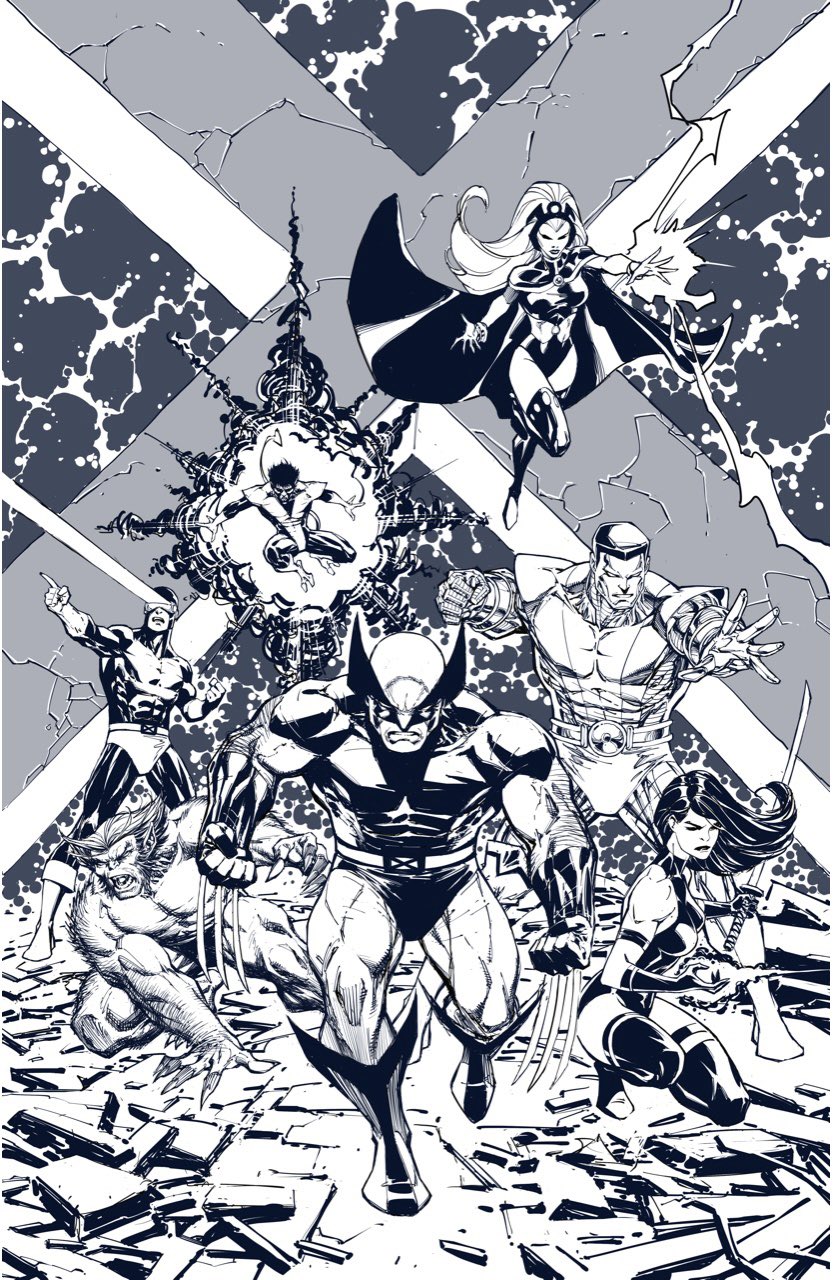 Scott Williams/SDCC Artist Alley ii08 on Twitter "Here we go! The