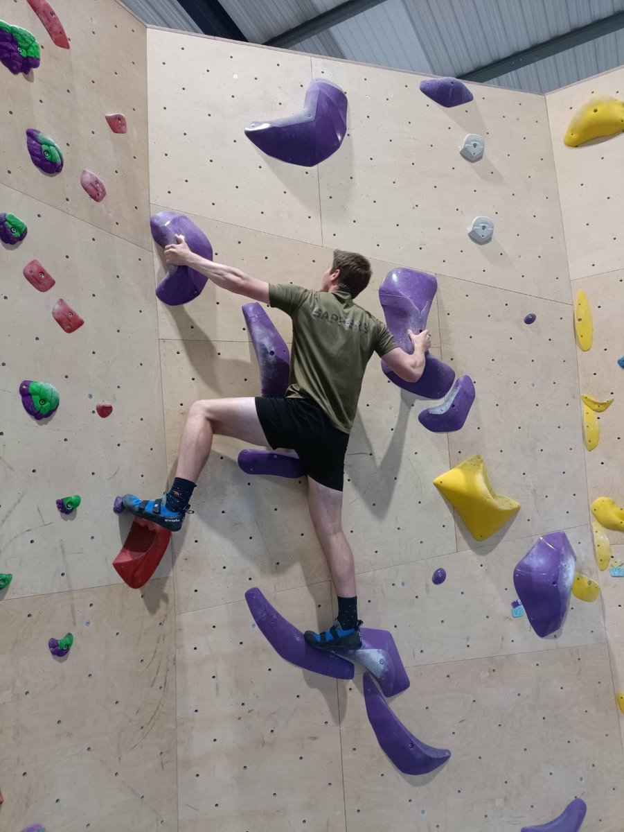 108 (W) Fd Sqn (M), Swansea, recently expanded their physical resilience through an introduction to bouldering. The squadron looks to develop leadership and resilience further during adventurous training in August. If your interested in joining the Army Reserve visit us online.