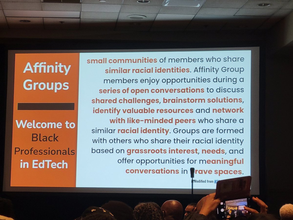 I've rarely seen Black Techies in educational spaces. Thank you <a href="/CitiCoach/">Leticia Citizen</a> <a href="/educatoralex/">Dr. Desiree Alexander of Educator Alexander</a> @SJEducate <a href="/ToutouleNtoya/">Toutoule Ntoya, Ed.D</a> for sitting and moderating this panel #ISTELive23 !