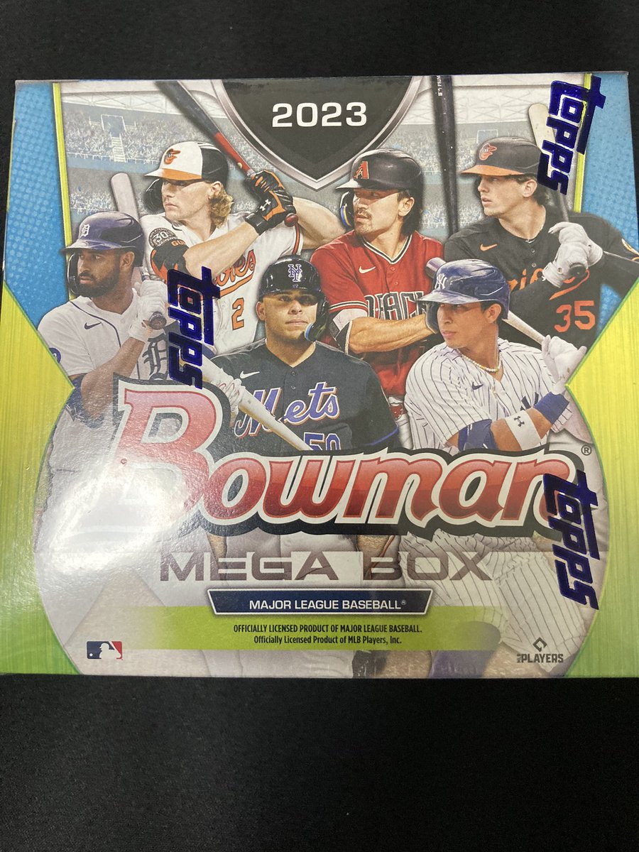 WashingtonBlaz's tweet photo. Bowman MEGA BOX 2023開封結果。
オートが出たJett Williams君は最新プロスペクトランキングで89位の19歳ということで、今後に期待です！ https://t.co/JJ55mO5kl6