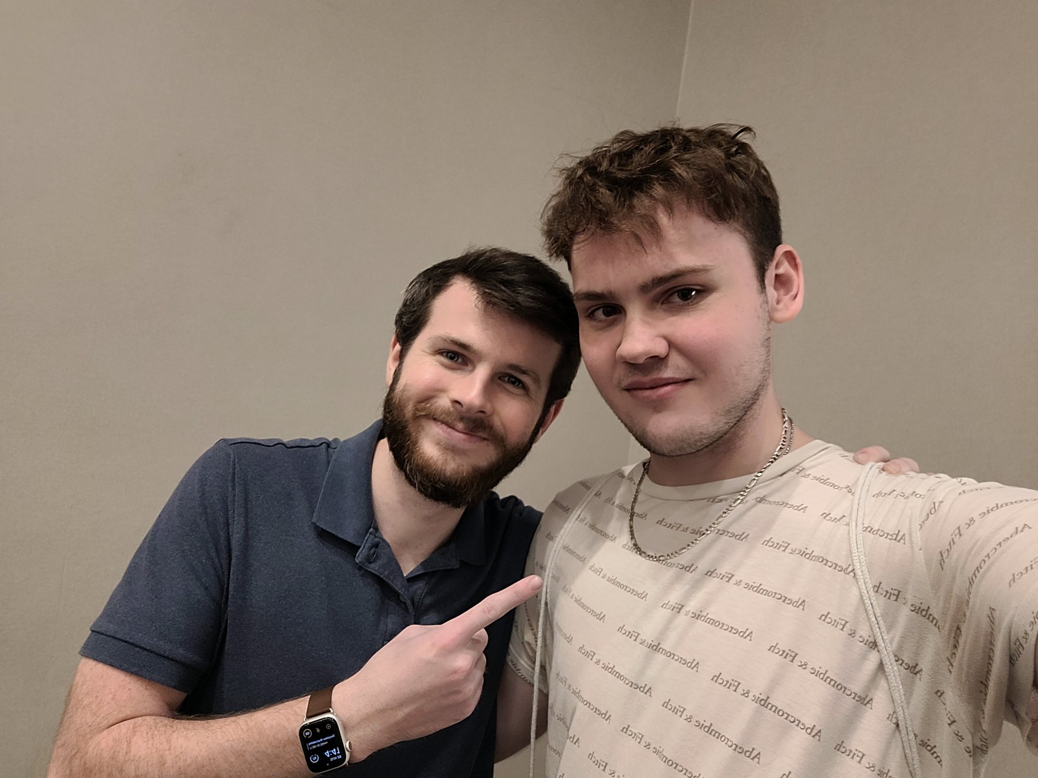 Happy birthday to Chandler Riggs! It was awesome finally getting to meet you. 