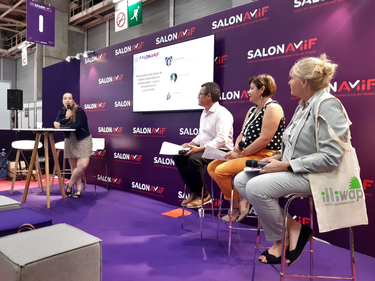 Pour comprendre comment valoriser les boues de stations d'épuration en méthanisation, venez retrouver <a href="/GRDF/">GRDF</a> au salon de l'<a href="/AMIF_asso/">AMIF</a>. Merci à la CA <a href="/sqy/">Saint-Quentin-en-Yvelines 🚀</a> et au SIARNC pour leurs réflexions inspirantes !