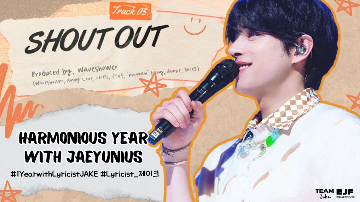 jakeupdateteam's tweet image. 'SHOUT OUT' to our genius Jake for writing a masterpiece, we will always celebrate 🎉❤️ 

It is indeed that life without ENHYPEN and JAKE is a misery! 

To celebrate this milestone, join us by dropping the tags for our Jaeyunius Lyricist ❤️

Harmonious year with Jaeyunius…