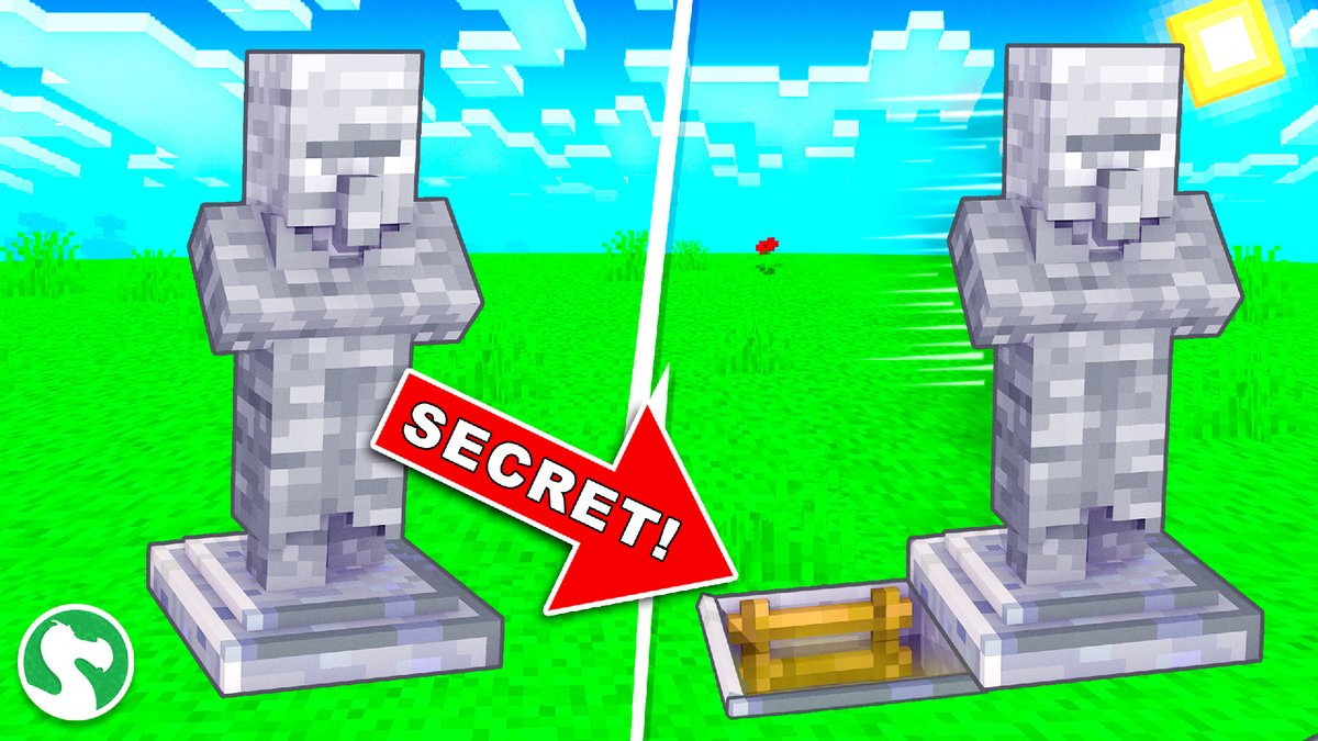 This giant secret statue base is perfect to live in alone or with friends! 🤫🗿👀

Available on the <a href="/MinecraftMarket/">Minecraft Marketplace</a>! 🔥
🛒 bit.ly/secret-statue-…