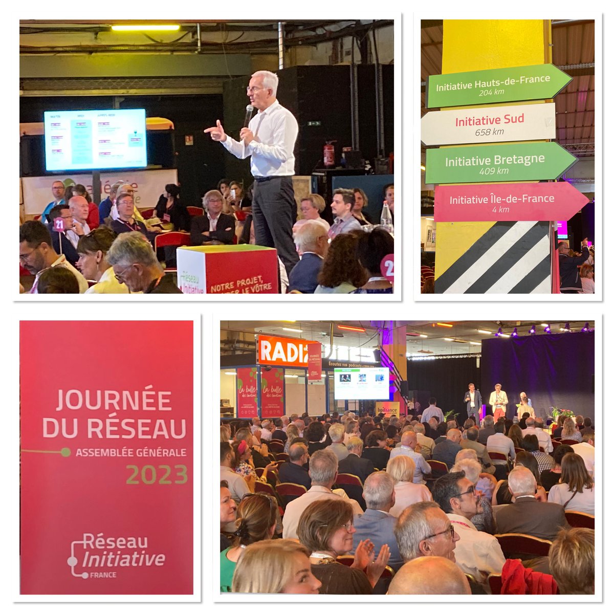 Très heureux &amp; fier de participer auj à cette magnifique &amp; inspirante AG du Réseau <a href="/InitiativeFR/">Initiative France</a> avec Guillaume Pepy !
Un vrai impact, des valeurs fortes et une dynamique incroyable partagée par nos 208 associations et nos partenaires partout en 🇫🇷 et en <a href="/iledefrance/">Région Île-de-France</a> 
👏🏻👏🏻👏🏻🚀