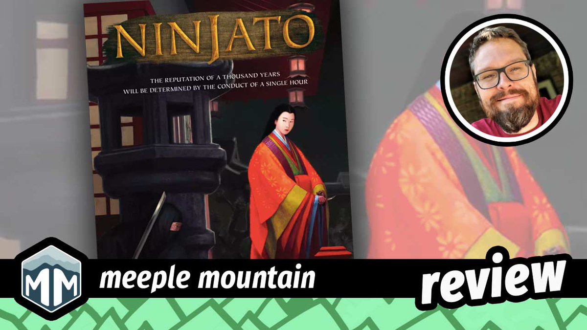 Bob digs up the (2011) past to dig up the (11th c.) past with Ninjato from <a href="/Zmangames_/">Z-Man Games</a>.
meeplemountain.com/reviews/ninjat…

#BoardGames #ClassicCardboard #Ninjato #Ninja