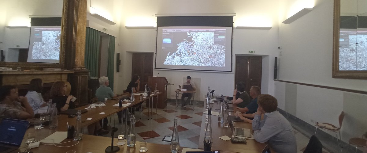 Andres Karjus | also on 🟦bsky (@andreskarjus) on Twitter photo Now at the "Towards a collaborative cultural analysis of the city of Rome" workshop at <a href="/BiblHertz/">Bibliotheca Hertziana</a>, <a href="/tillmannohm/">Tillmann Ohm</a> presents our Collection Space Navigator #CSN paper and interactive app (all open source &demo online, see tweet below) Now at the "Towards a collaborative cultural analysis of the city of Rome" workshop at <a href="/BiblHertz/">Bibliotheca Hertziana</a>, <a href="/tillmannohm/">Tillmann Ohm</a> presents our Collection Space Navigator #CSN paper and interactive app (all open source &demo online, see tweet below)