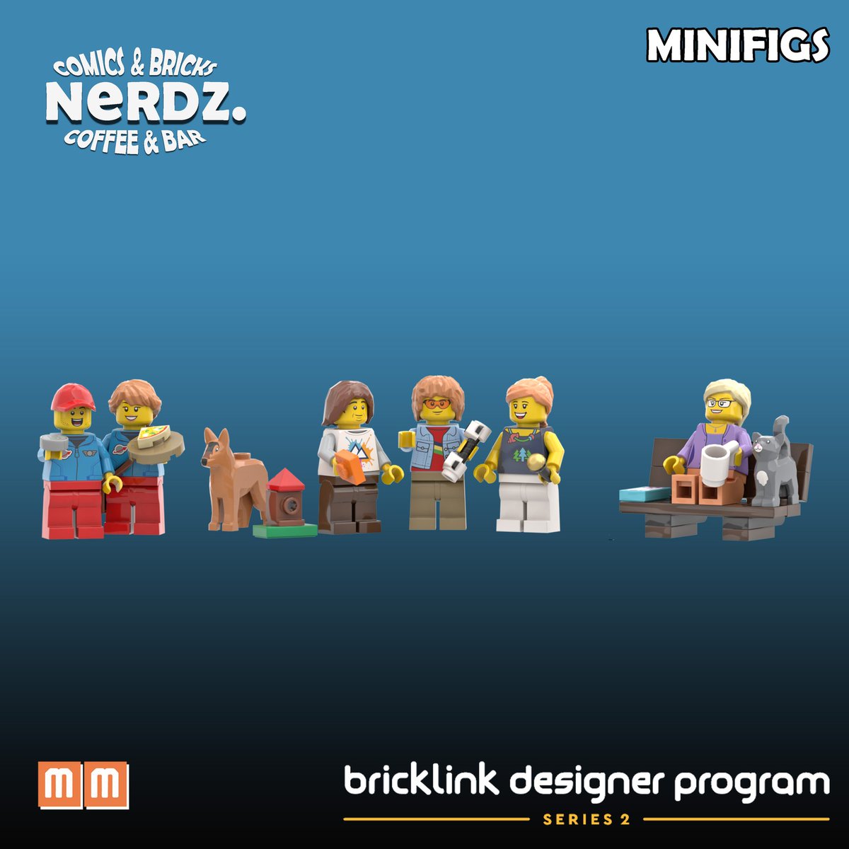 #BDP Series 2 -NeRDZ-
Pic4: Minifigs

Please vote on #Bricklink (=click 😍) and leave a short comment

Link⬇️
bricklink.com/r3/designer-pr…]

Share on Twitter 🔁
Thanks to y'all 🤓

---
#lego #legoideas #afol #moc #legomoc #bricklinkdesignerprogram #legocity