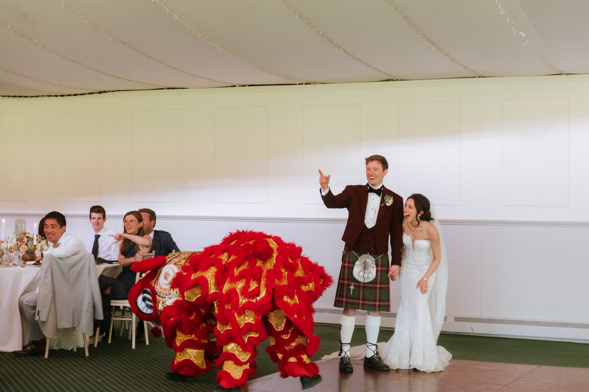 Great feedback from kim &amp; Kenneth wedding: "THE LION DANCE WAS BEYOND AMAZING!!!!! We absolutely loved it, it was so so good, gave us so much energy and joy, surpassed our expectations." Thanks for having us! <a href="/johnclarkphotos/">John Clark Photos</a> for the great shots.