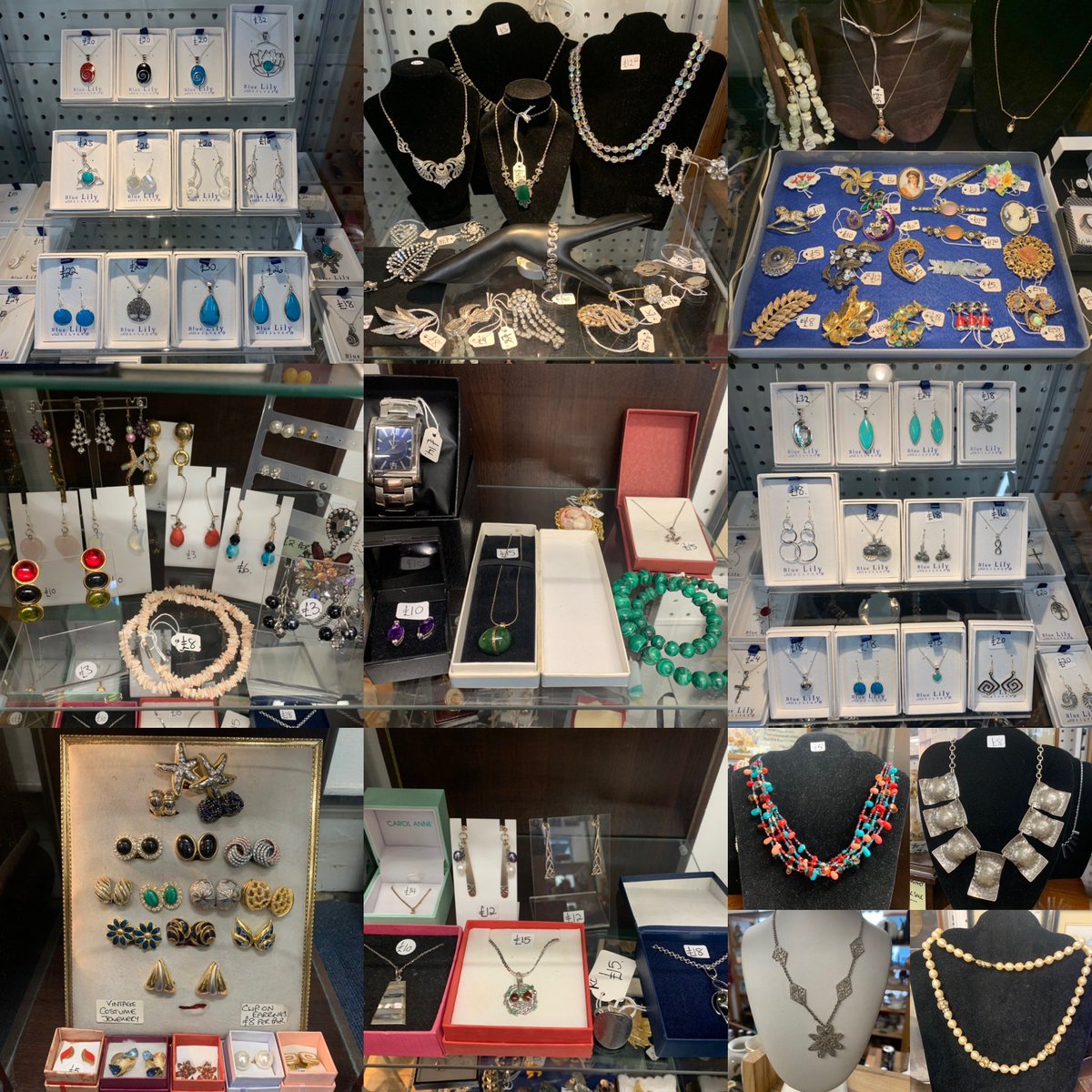 20% OFF EVERYTHING!! INC Jewellery Old and New!! #costumejewellery #closingdownsale #sale #otterystmary #eastdevon #devon