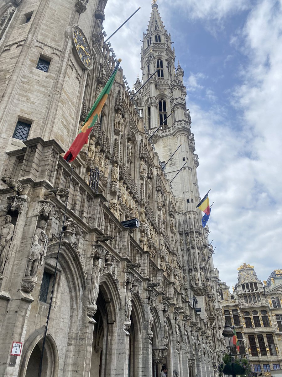 Speech at city hall of Brussels. Now that’s a place to remember. I’ll try to remain distinguished and have something to say about the future of mobility.