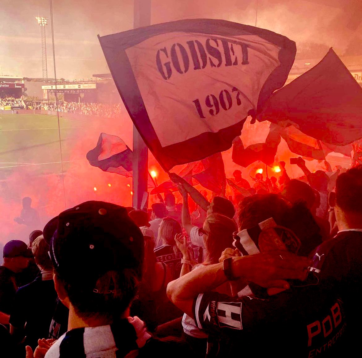 1907drammen's tweet image. Bilder fra søndagen🔥
#strømsgodset #ultrasgodset #eliteserien