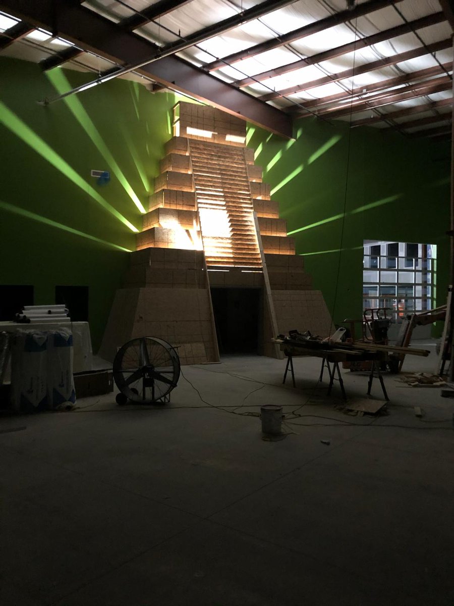 IndianaDino's tweet photo. Our Mayan Temple! https://t.co/I7Zbxxhorl