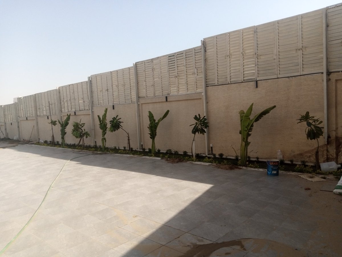 بعض من اعمال المشتل في زراعة وتنسيق الفلل