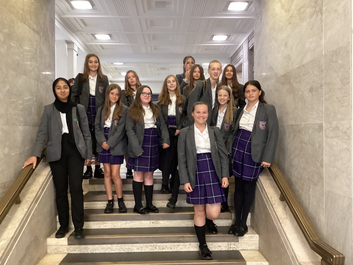 UnsworthAcademy's tweet photo. Year 7 industry day. Life in the boardroom - Deloitte style! #digitalher #girlsintech #deloittedigital https://t.co/ej516S6w9P