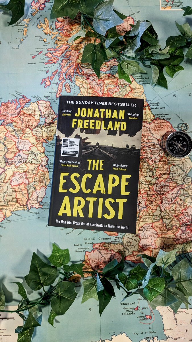 Our non fiction book for June is The Escape Artist by Jonathan Freedland.

A heartwarming tale following two inmates who escaped from Auschwitz and were able to raise the alarm to the rest of the world.