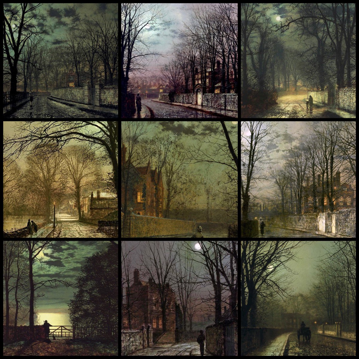 The moonlit world of Victorian painter John Atkinson Grimshaw (1836-1893)