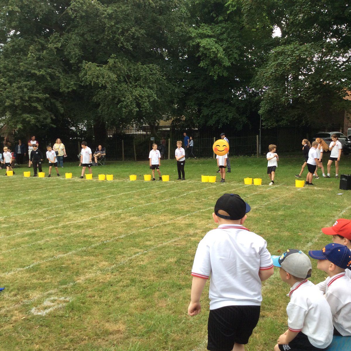 Years 4, 5 and 6 ready to race. 🥇🥈🥉