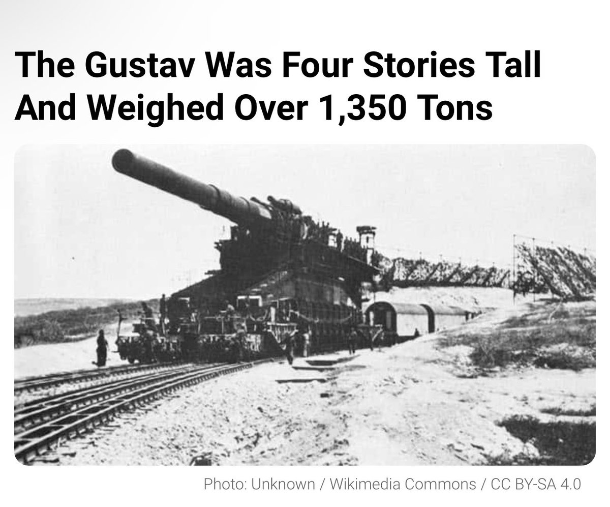 The development of the Gustav gun was initiated by Hitler, who enlisted the expertise of the Friedrich Krupp A.G. company in Germany. The goal was to create a railway gun that could deliver devastating blows to the French trench defenses. The outcome was a massive four-story gun…