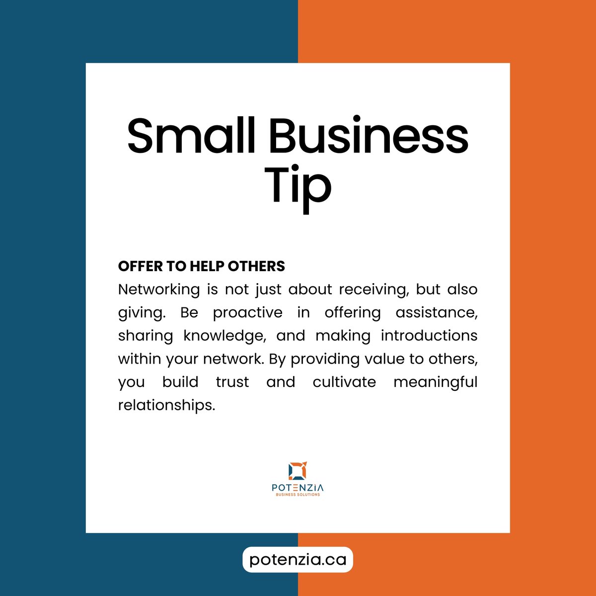 PotenziaSMB's tweet image. 🤝 The Power of Giving in Networking! ✨
Networking is a two-way street that thrives on reciprocity.
Remember, true networking thrives when we uplift and support one another. Let's create a community built on generosity and mutual growth! 🤝✨
#NetworkingPower #GiveAndReceive