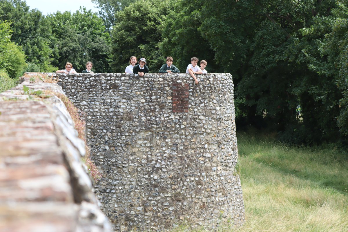 Thank you <a href="/ChichesterDio/">Chichester Diocese</a> for an excellent leavers' service. We followed it up with a tour of the Walls Walk around Chichester.