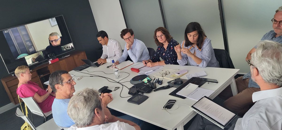 Ruranot's tweet photo. 🟢📢𝗟'𝗔𝗦𝗦𝗘𝗠𝗕𝗟𝗘𝗘 𝗚𝗘𝗡𝗘𝗥𝗔𝗟𝗘 𝗔𝗡𝗡𝗨𝗘𝗟𝗟𝗘 DE @Ruranot se tient actuellement à POITIERS.
➡️Au programme: échanges, bilan de l'année écoulée et regard vers l'avenir.
👏🏼Merci à Maître Charlotte Acin pour son accueil et aux participants présents et à distance ! https://t.co/yEBKvsXuU5