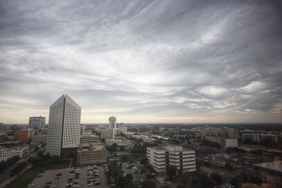 Wild clouds over Wichita