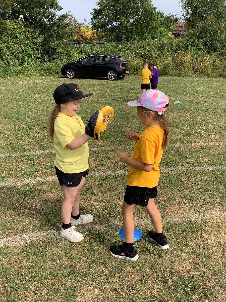 Day 2 of Sports week, we absolutely loved it and it was a morning of so much laughter! <a href="/PrimaryElaine/">Elaine Primary</a>