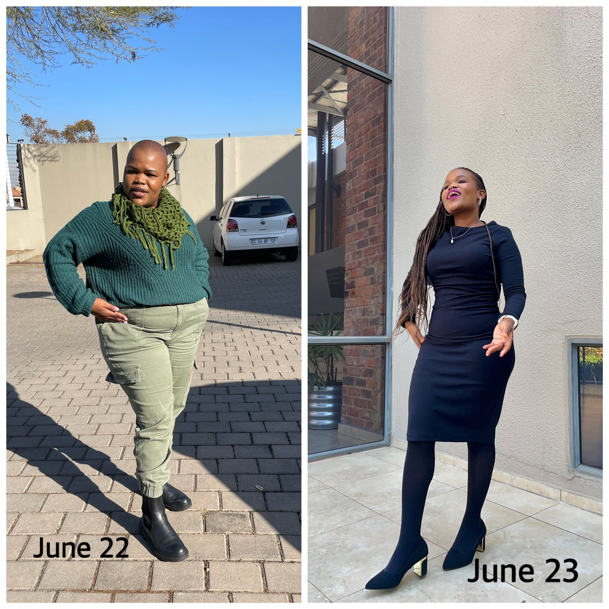 Nna I fetched my body Bathong 🤭

All I kept saying was I want to see what will happen if I don’t stop, the beauty is loving all the things I’ve been doing the past year. 

I learned how to swim
Became a better runner 

#FetchYourBody2023 
#IFetchedMyBody
#RunningWithTumiSole