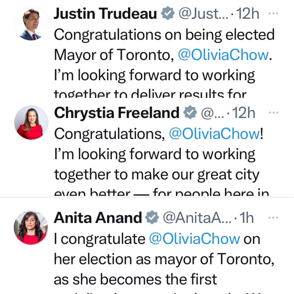 This is how we know Olivia Chow was selected #SelectedNotElected #LiberalCorruption #LiberalsMustGo