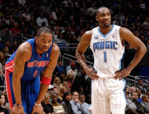 @BleacherReport Gilbert Arenas’ final 2 years with the Orlando Magic 

2012/13: $20,807,922
2013/14: $22,346,536

His last game with the Magic was April 2011.