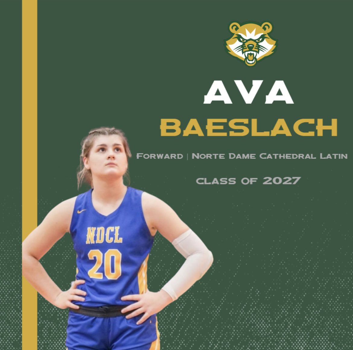 Next up, please welcome <a href="/AvaBaeslach/">Ava Baeslach</a>  

#GoBearcats #Classof2027