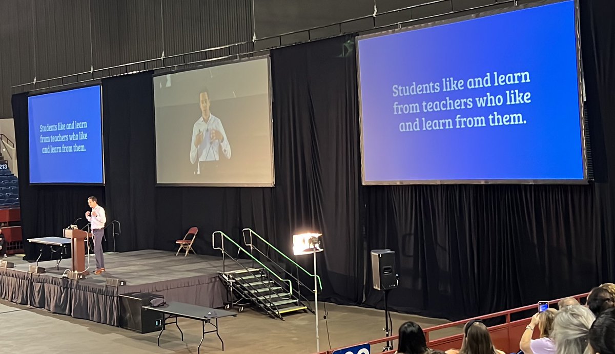 #camt23 w/<a href="/ddmeyer/">Dan Meyer</a> - math is a creative, splendor thing 🎨 Upgrade thinking - Answer is smart … right now! Ts bring creativity, invite curiosity, &amp; become Ss personal learning coach by encouraging ‘in development ’ mistakes  #PurposeProgressPower 
#whatareyourealizing