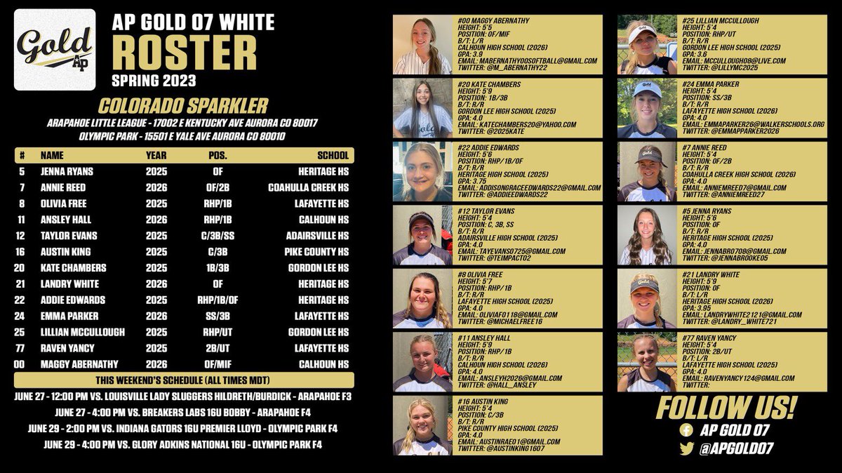 Good Morning, Colorado! Let’s Go! <a href="/TCSFastpitch/">TC Fastpitch</a> <a href="/fastpitch_the/">The Atlanta Premier Fastpitch</a>