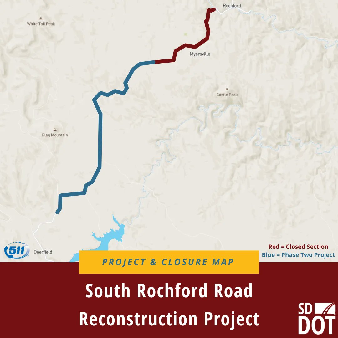 SDDOT on Twitter "The SDDOT in conjunction with Pennington County, has