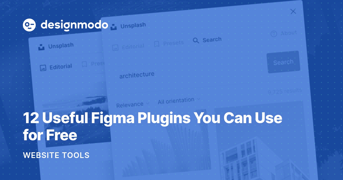 Designmodo's tweet photo. Looking for a productivity boost in @Figma? With over 3,000 plugins available, the opportunities are endless! 

Here are some standout free Figma plugins that can enrich your design prototyping experience.

🧵
