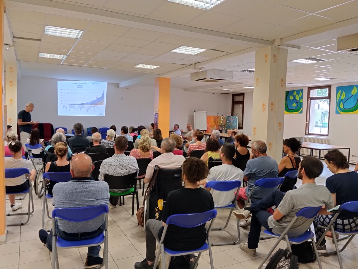 🦽 Le 22 juin dernier le Professeur Pierre Labauge, spécialiste de la sclérose en plaques, intervenait à la délégation du Vaucluse à l'occasion de la conférence sur le thème « Progrès médical dans la SEP depuis 20 ans : de 2000 à 2020 » 🧬🧫🧪