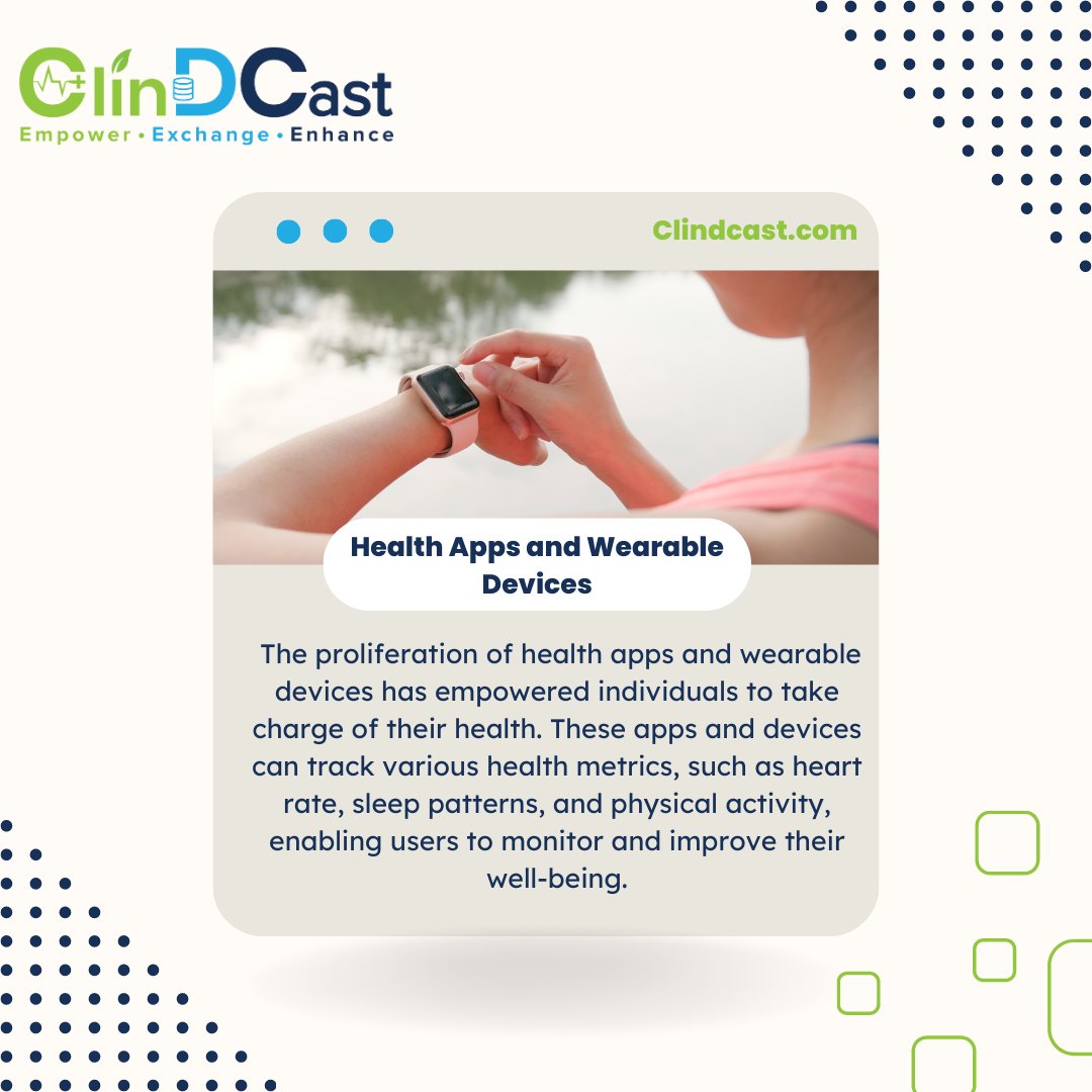 Wearable devices have emerged as a game-changer in healthcare monitoring. 

#HealthApps #WearableDevices #HealthManagement #HealthTech #DigitalHealth #HealthcareInnovation #RemoteMonitoring #HealthData #WellnessTech #VirtualHealthcare #PreventiveCare #HealthcareTechnology