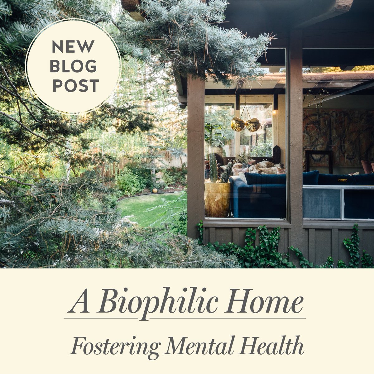 #biophilicdesign #biophilichome fostering #mentalhealth and #wellbeing. Read our new blog post: omniself.care/blog/a-biophil…

#naturetherapy #interiordesign #builtenvironment #healthydwelling #biophilichome #selfcare