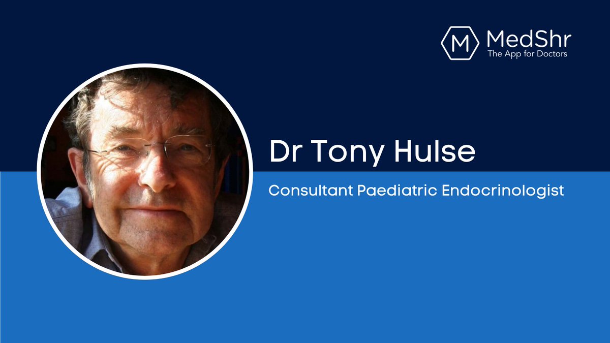 MedshrLearning's tweet image. In this MedShr learning series, Consultant Paediatric Endocrinologist Dr Tony Hulse explores key topics related to childhood growth, including growth charts, growth disorders, adult height prediction and skeletal maturity: ow.ly/E7lI50OYfCn #MedEd #FOAMed