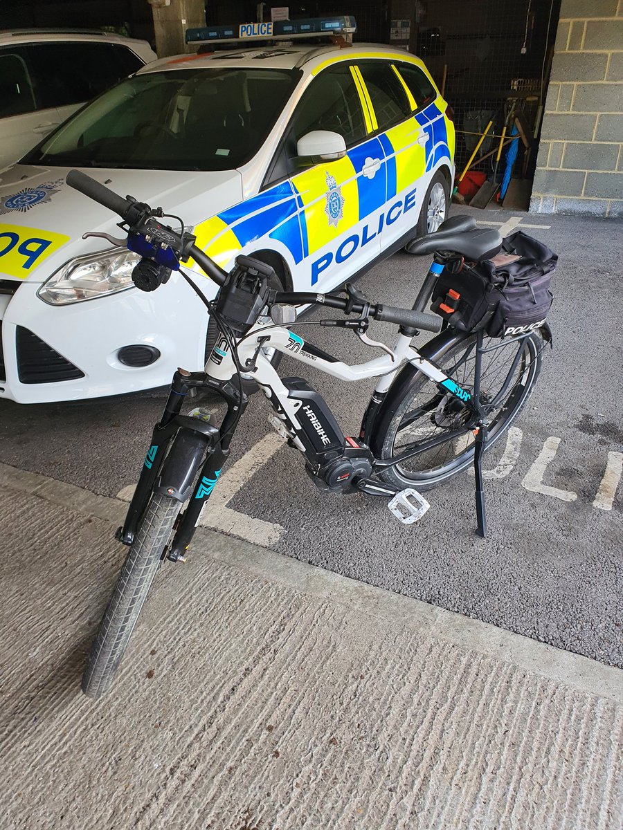 Today's mode of transport #worthing #cyclepatrol @AdurWorthingPol @west_sussex_ @Iloveworthing #CommunityEngagement