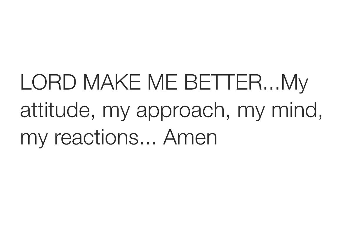 Thankful Tuesday. All we can do is get better