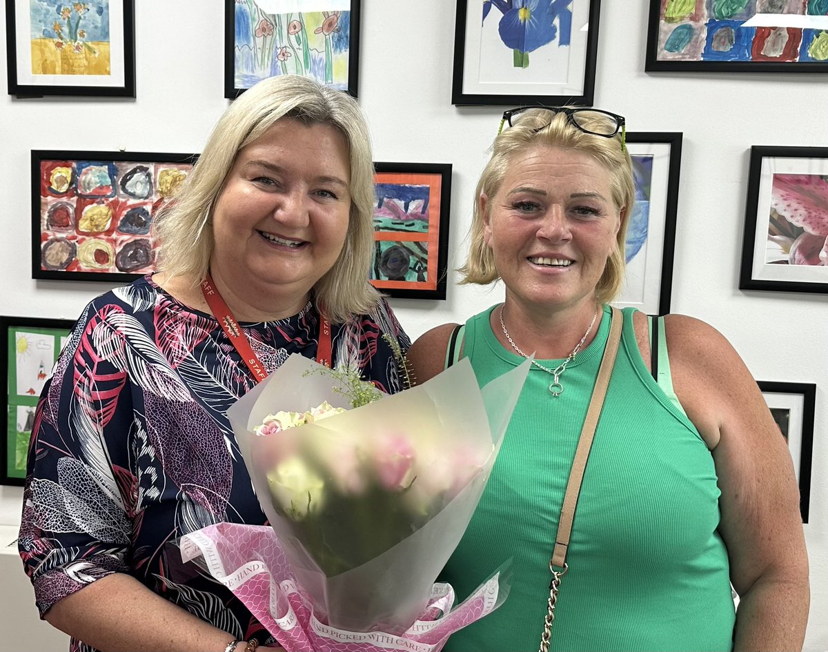 RivermeadTrust's tweet photo. Lovely to welcome one of our amazing parents to the Trust today (Mrs A) whose youngest child Ben will be leaving the Partnership during this week. https://t.co/PbJgTT2e7R