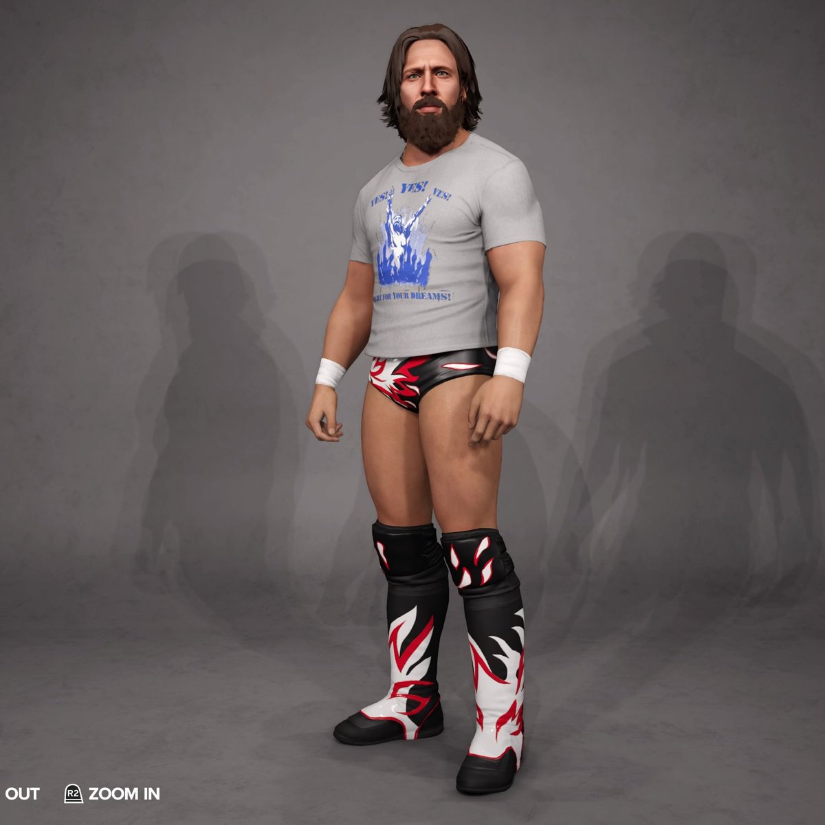Yes Era Daniel Bryan uploaded to CC! Tags: DanielBryan, Salazar #WWE2K23 Thanks to @WhatsTheStatus it includes hidden chants during entrance and match.