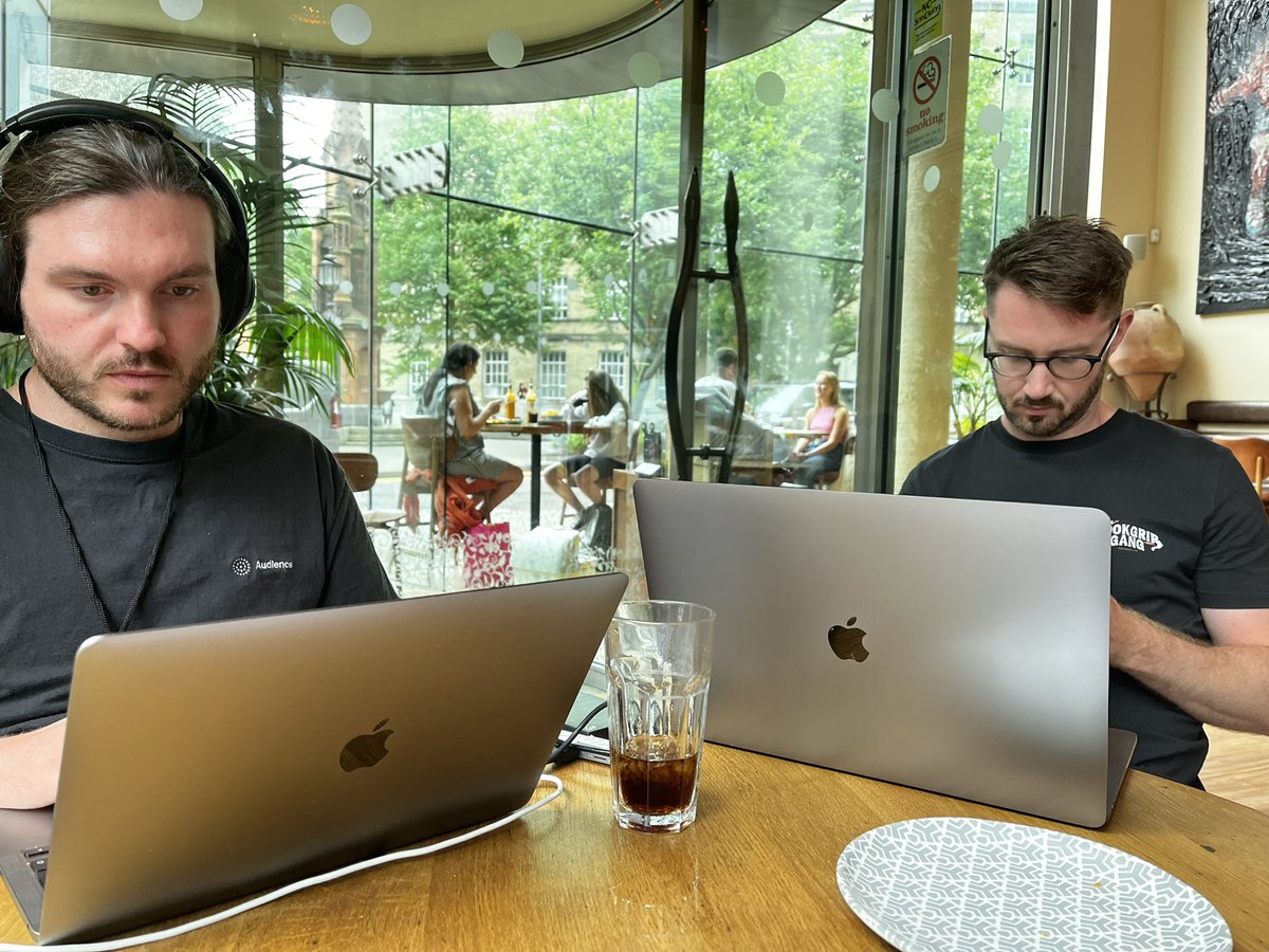 ShootingShark_'s tweet photo. 🎥 

Belfast, Northern Ireland, Jaguars Tour 2023 

#filming #editing @Reece_Parkinson @jamalagnew #GameOfThrones https://t.co/jYywobnRJY