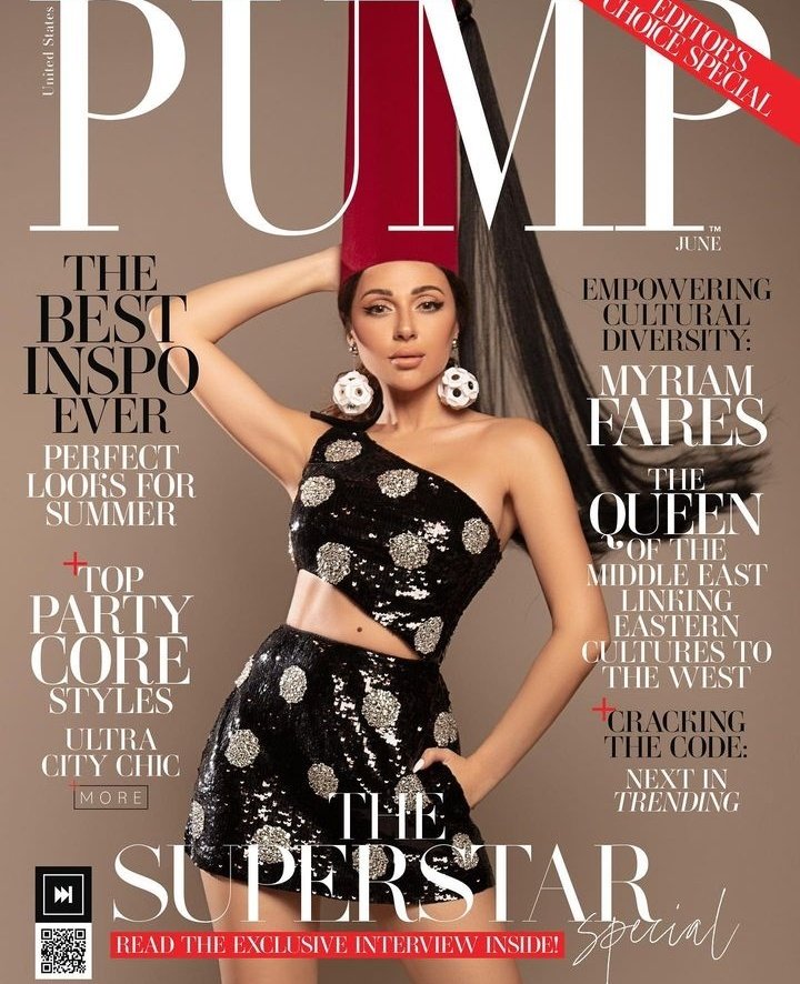 النجمة اللبنانية #ميريام_فارس على غلاف العدد الجديد من مجلة PUMP الأمريكية 🔥
@myriamfares #CelebritiesPortrait